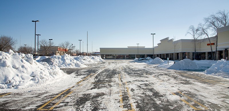 Déneigement commercial