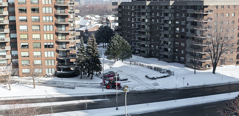 Déneigement multi logements